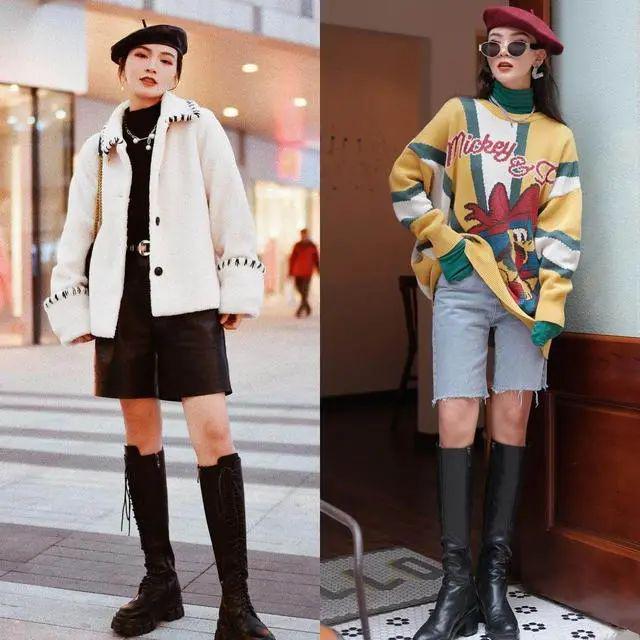 还是裤子建议多配“长靴”保暖还时尚AG真人游戏第一品牌无论你穿裙子(图6)