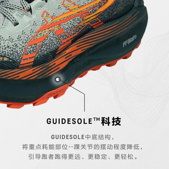 Max 4~轻量缓震+强力抓地挑战多路况畅享稳定透气新体验！AG真人网【越野神器！跑出新高度】ASICS Trabuco(图1)